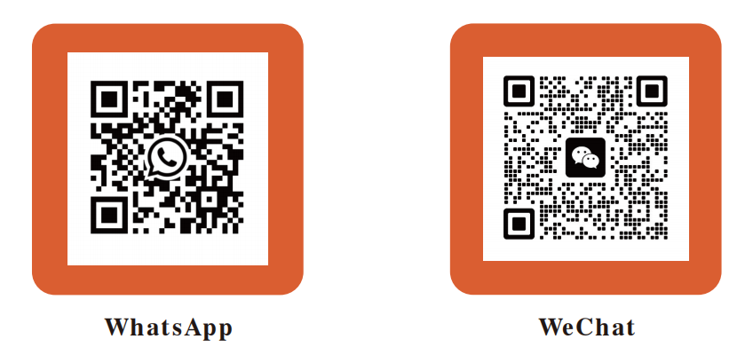 WhatsApp & WeChat QR Code